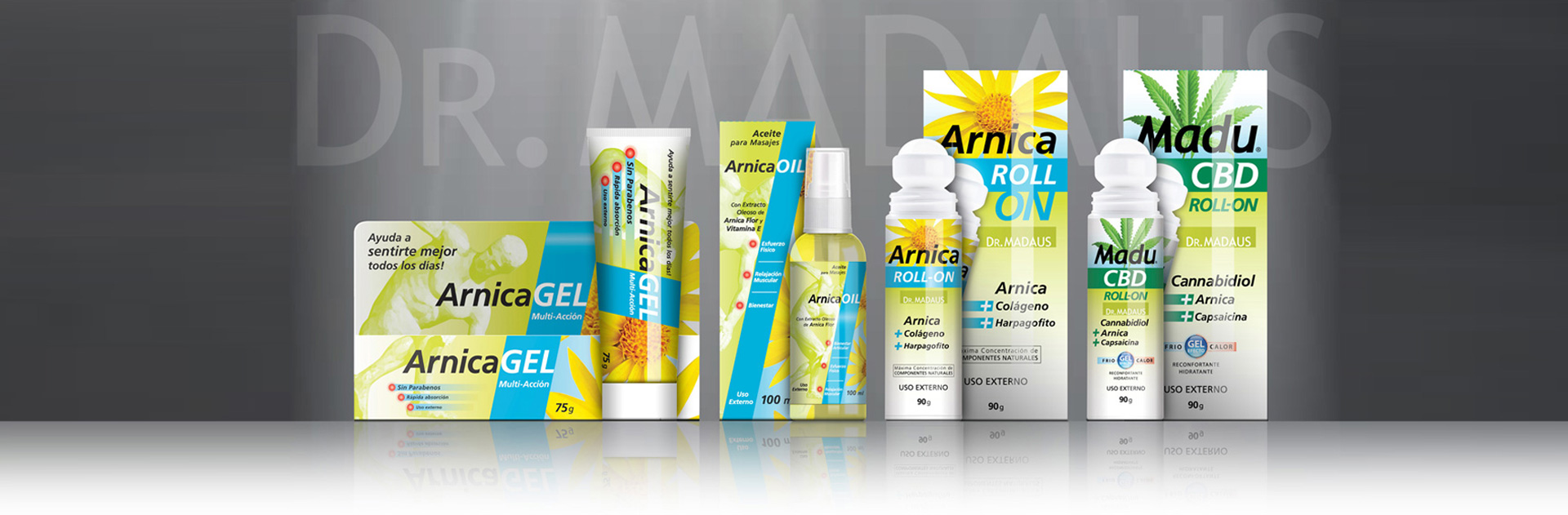 Arnica Gel. Ayuda a sentirte mejor todos los dias